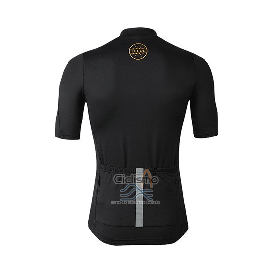 Lecol Ropa Ciclismo Culotte Corto 2019 Hombre Mangas Cortas Negro